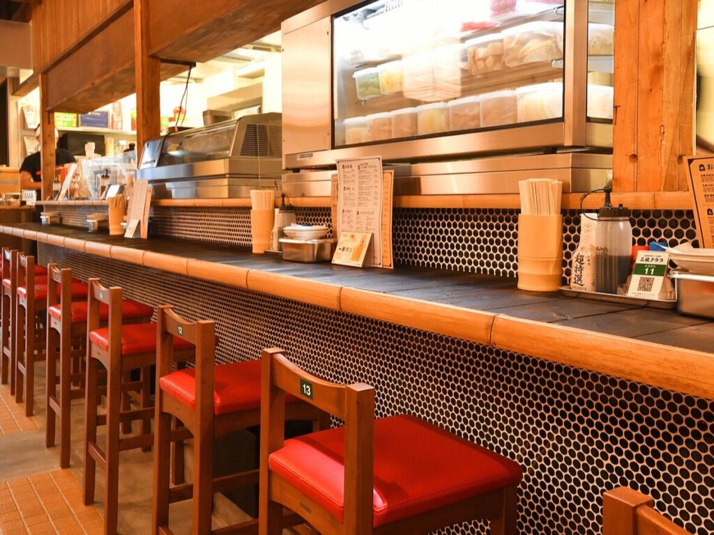 カウンター席